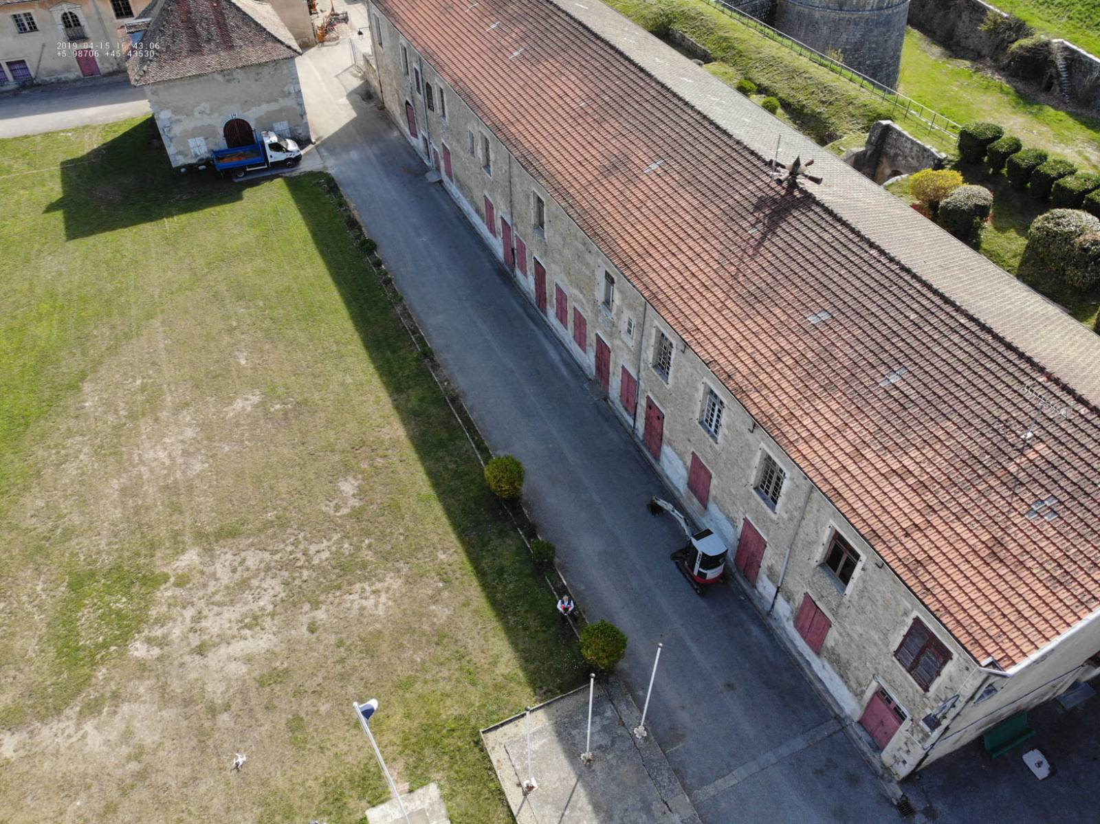 Prises de vues par drone du Fort de Barraux - Isère (38)