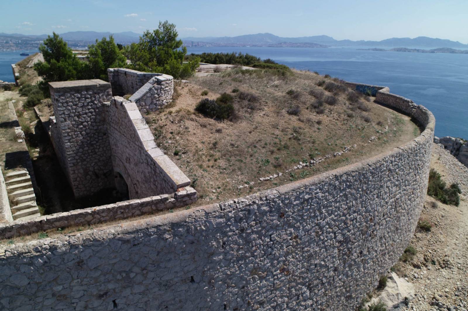Prises de vues par drone du Fort de Niolon - Bouches du Rhone (13)