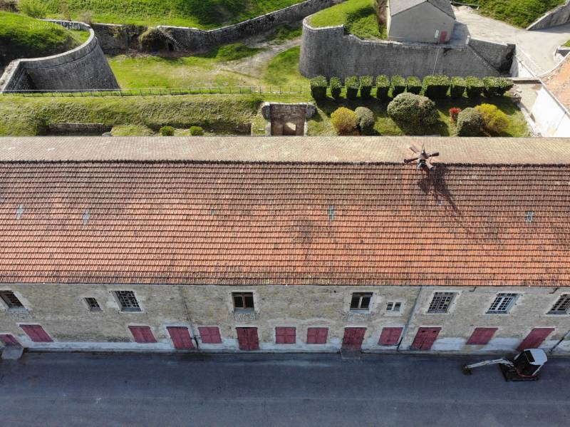 Prises de vues par drone du Fort de Barraux - Isère (38)