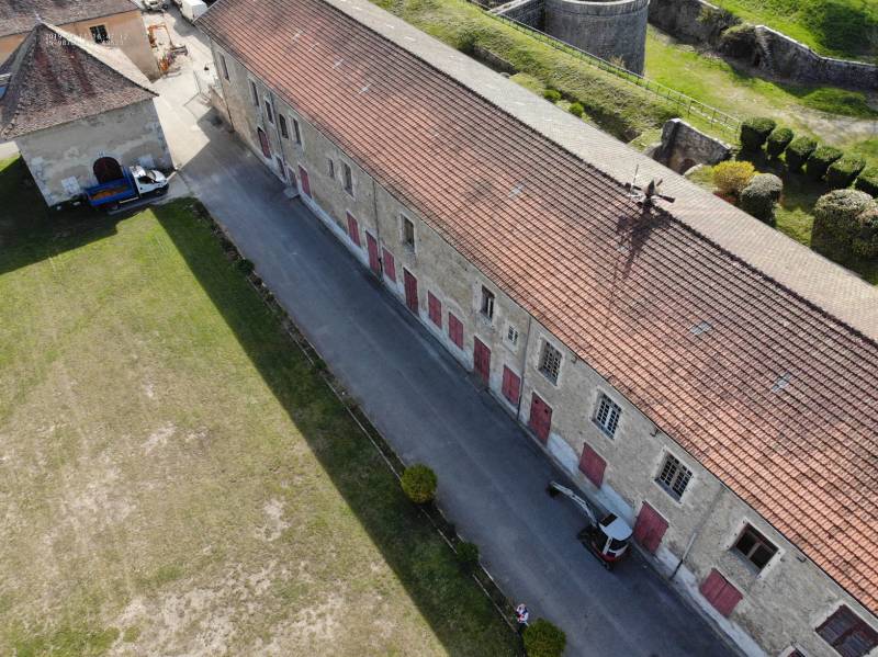 Prises de vues par drone du Fort de Barraux - Isère (38)